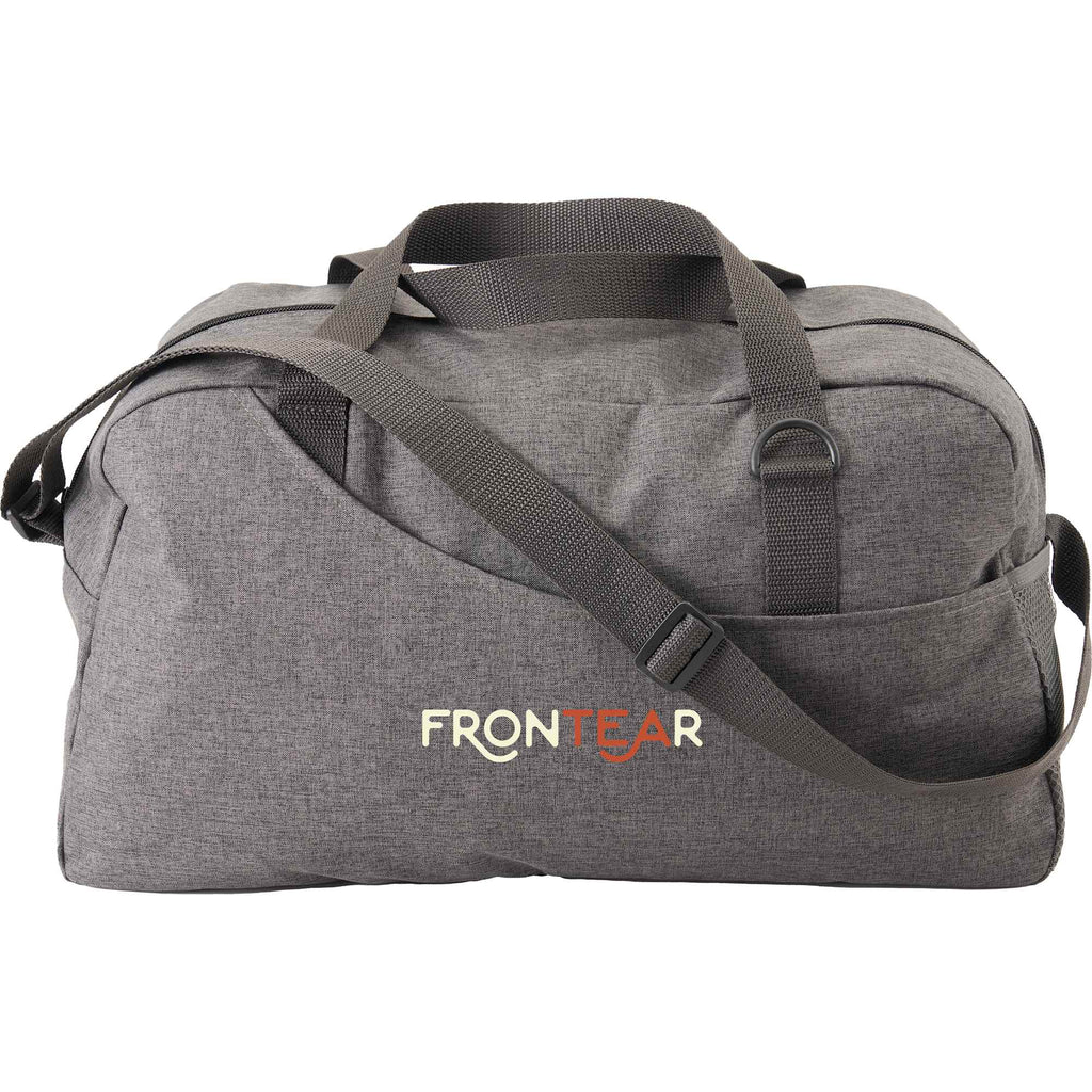 Swoop Weekender Duffel Bag in Recycled Polyester - Graphite - Front