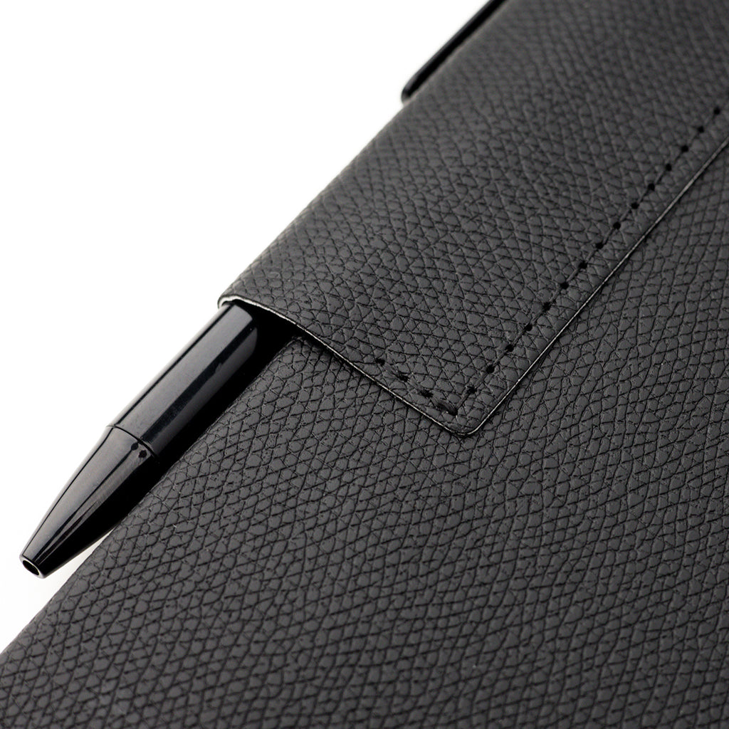 Sylvia Journal and Pen Debossing - Black - Texture