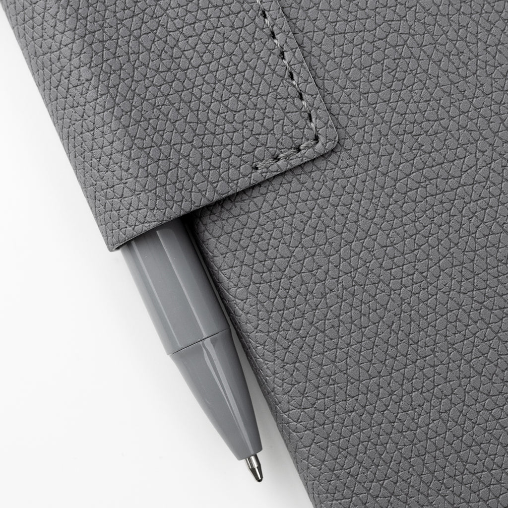 Sylvia Journal and Pen Debossing - Gray - Texture