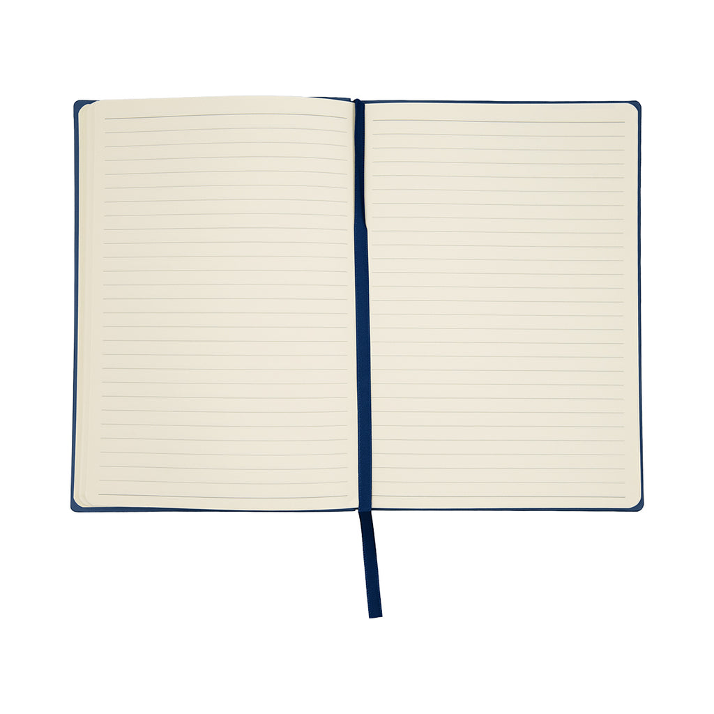 Sylvia Journal and Pen Debossing - Navy - Open