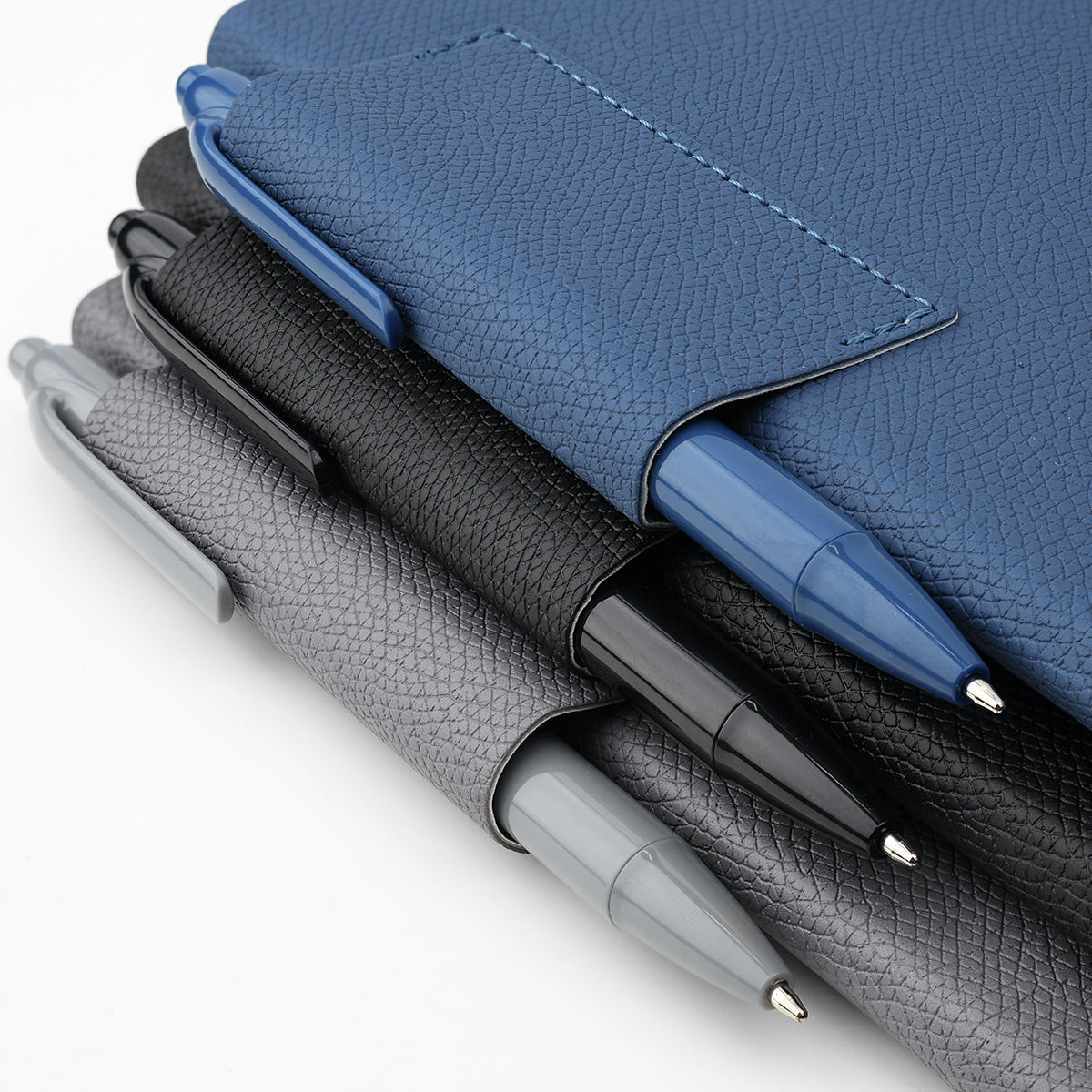 Sylvia Journal and Pen Debossing - Navy - Pens