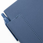 Sylvia Journal and Pen Debossing - Navy - Texture