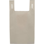 T-Shirt Style Shopping Bag in Recycled Non-Woven Full Color - Tan - Back