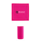 Table Theory Cocktail Napkins, Roll of Fifty - Magenta - Colorbrite