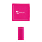 Table Theory Cocktail Napkins, Roll of Fifty - Magenta - Pad Print