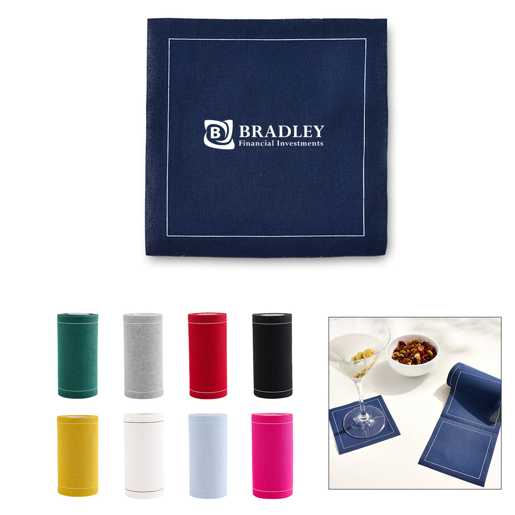 Table Theory Cocktail Napkins, Roll of Fifty