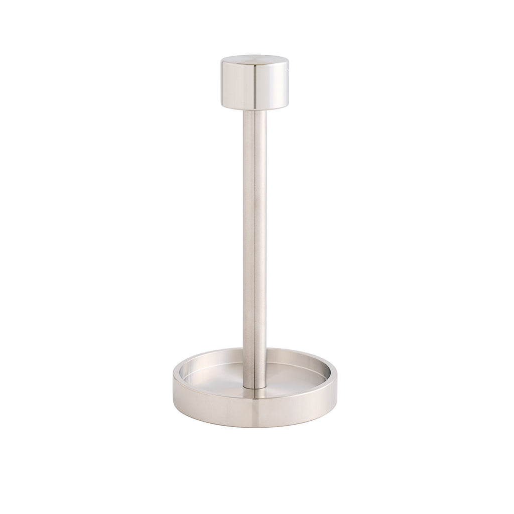 Table Theory Holder for Cocktail Napkins - Silver - Blank