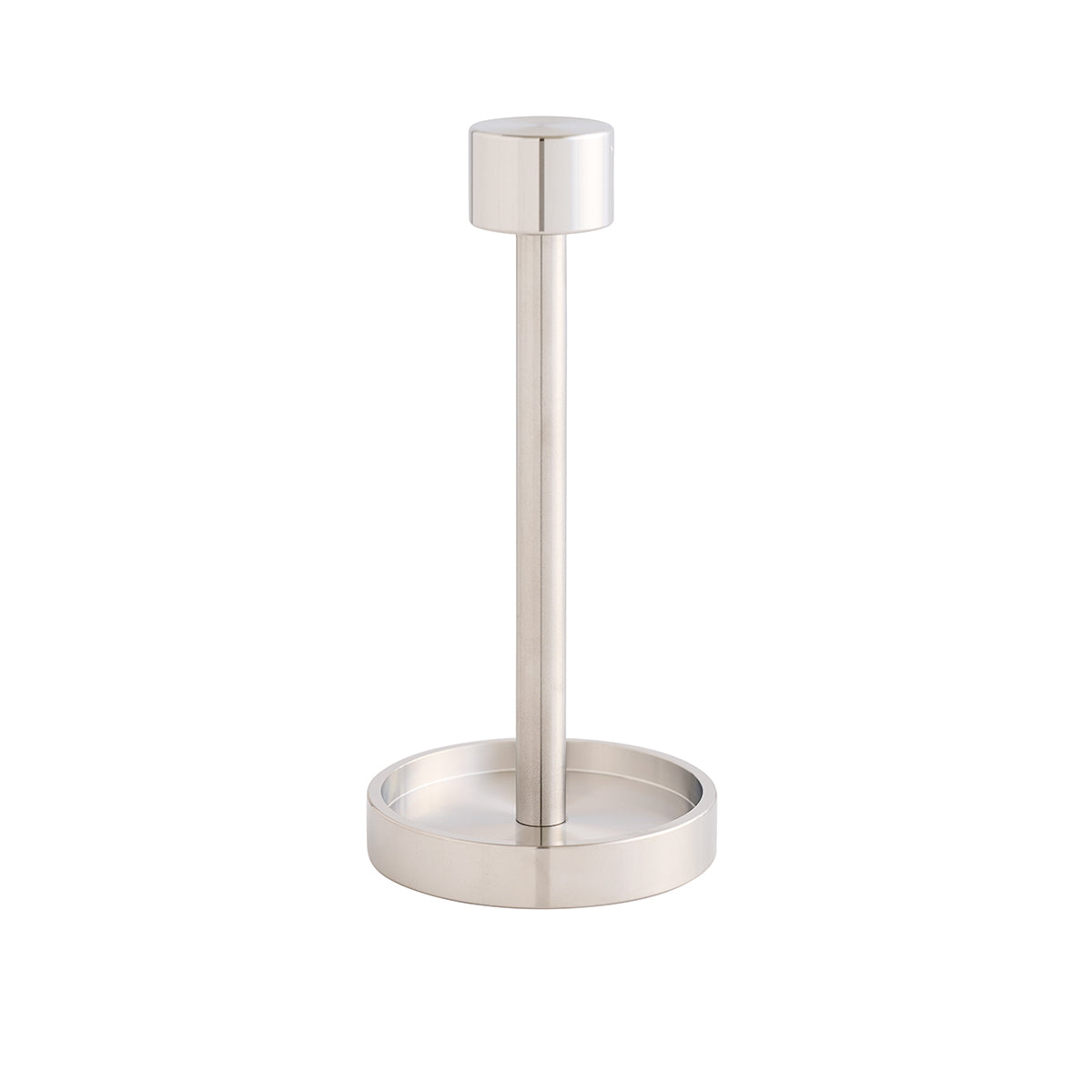 Table Theory Holder for Cocktail Napkins - Silver - Blank