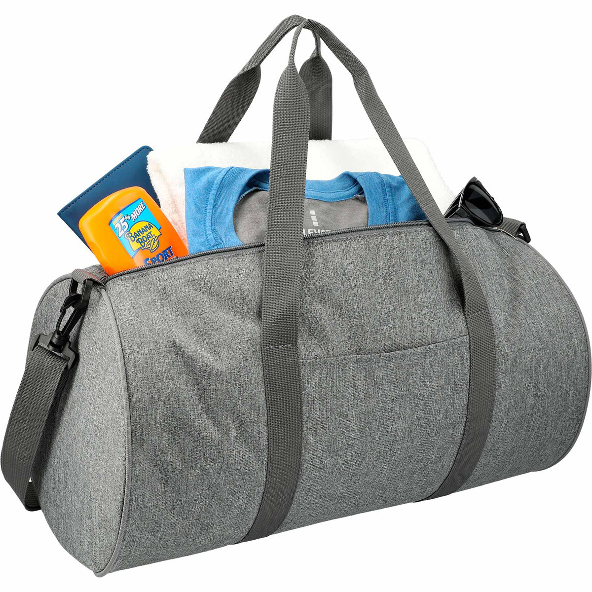 Tahoe Barrel Duffel Bag, 18 Inches Embroidery - Graphite - Photo 2