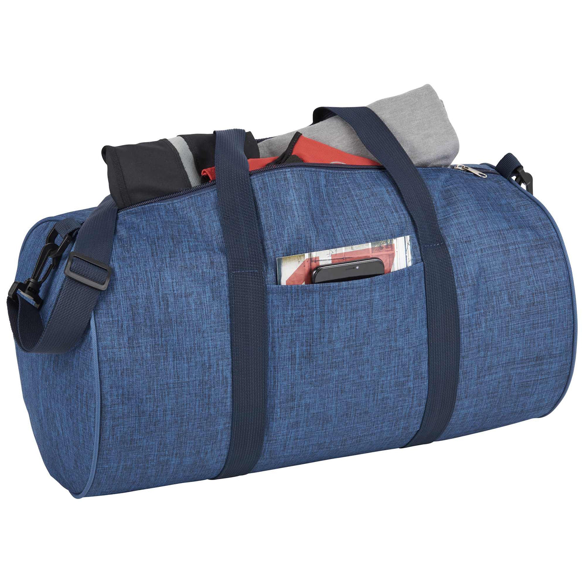 Tahoe Barrel Duffel Bag, 18 Inches Embroidery - Navy - Photo 4