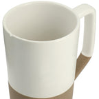 Tahoe Tea and Coffee Mug with Wood Lid, 16 oz - White - Photo 5