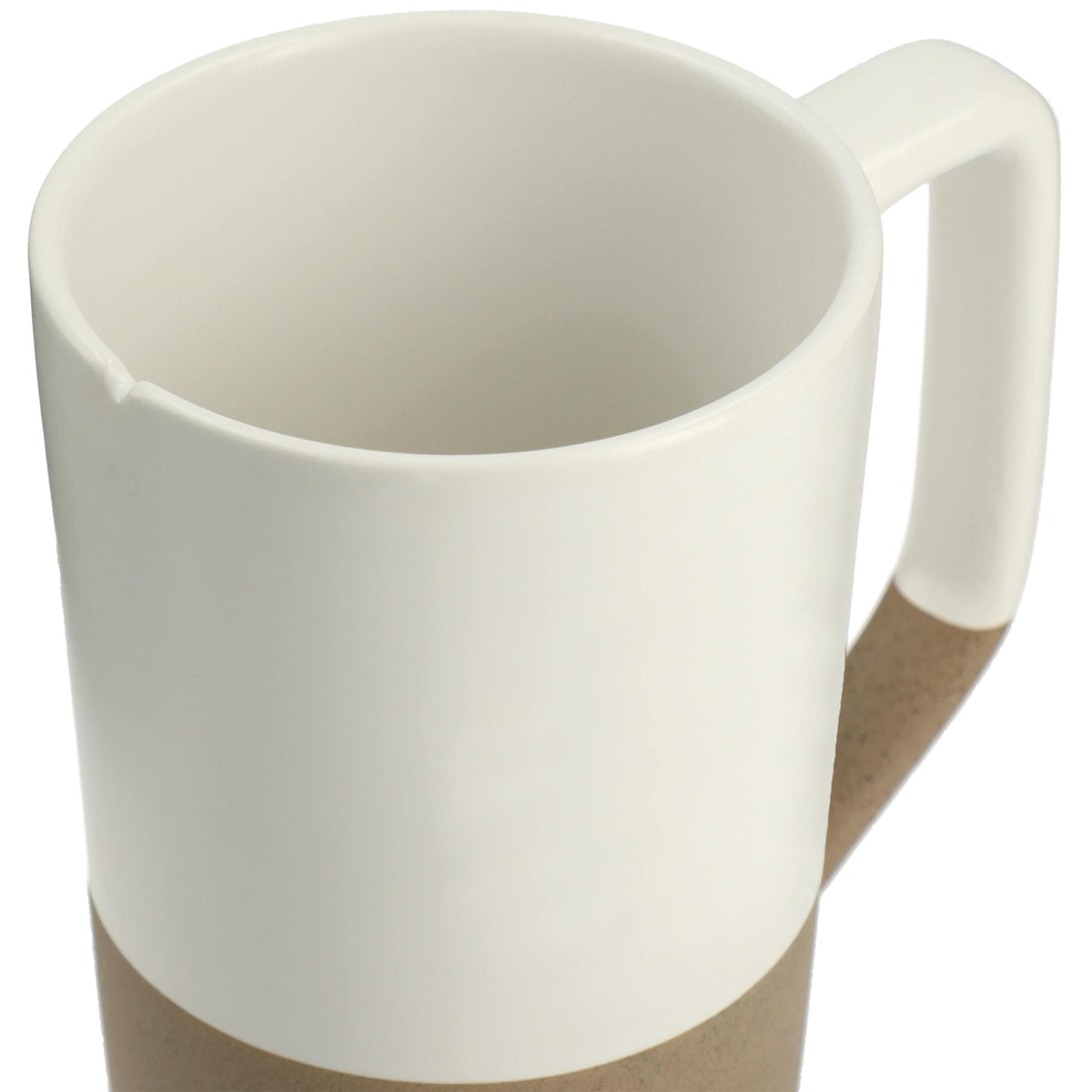 Tahoe Tea and Coffee Mug with Wood Lid, 16 oz - White - Photo 5