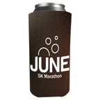Tall Boy Coolie, 16 oz - Chocolate Brown - Silk Screen