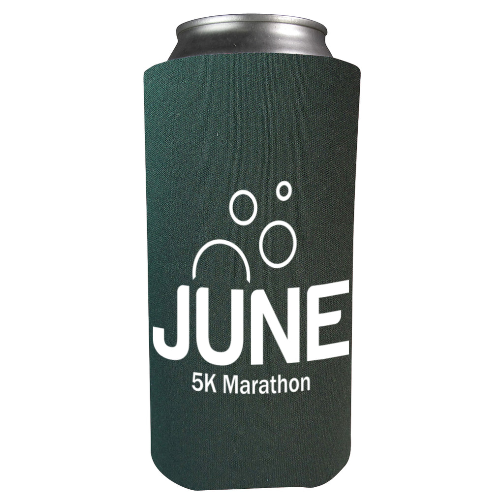 Tall Boy Coolie, 16 oz - Forest Green - Silk Screen