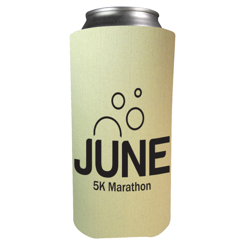 Tall Boy Coolie, 16 oz - Khaki - Silk Screen