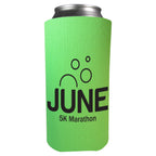 Tall Boy Coolie, 16 oz - Lime Green - Silk Screen