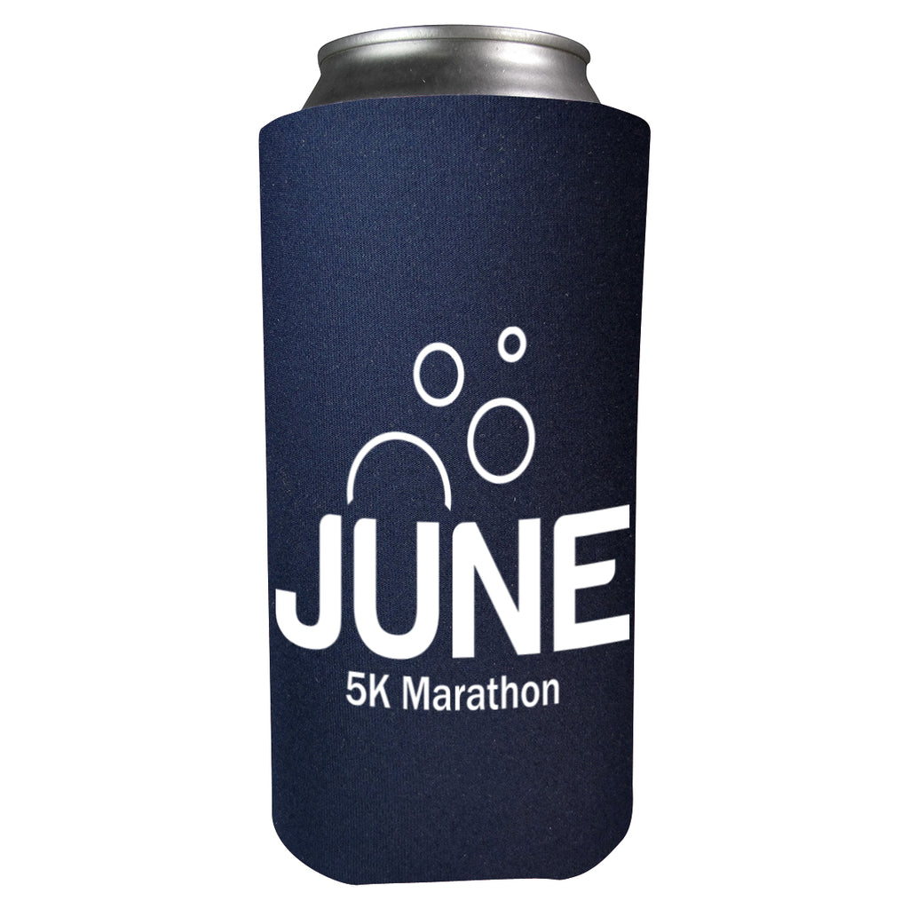 Tall Boy Coolie, 16 oz - Navy - Silk Screen