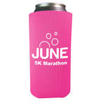 Tall Boy Coolie, 16 oz - Neon Pink - Silk Screen