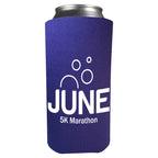 Tall Boy Coolie, 16 oz - Purple - Silk Screen