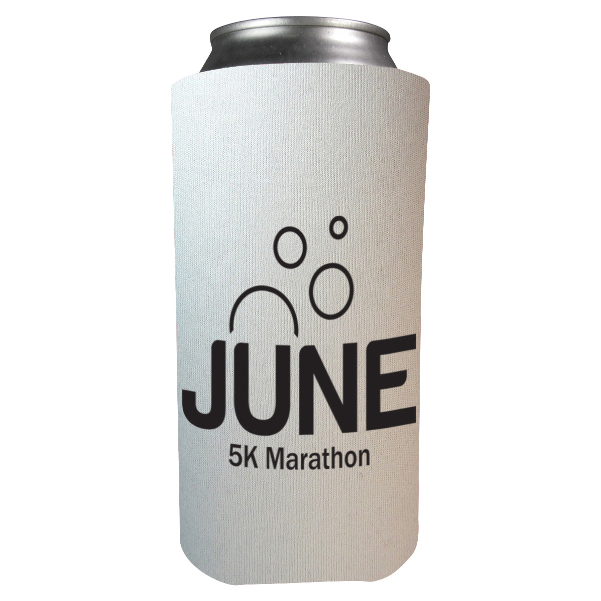 Tall Boy Coolie, 16 oz - White - Silk Screen