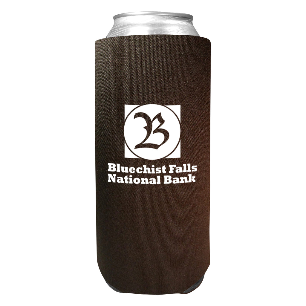 Tall Boy Coolie, 24 oz - Chocolate Brown - Silk Screen
