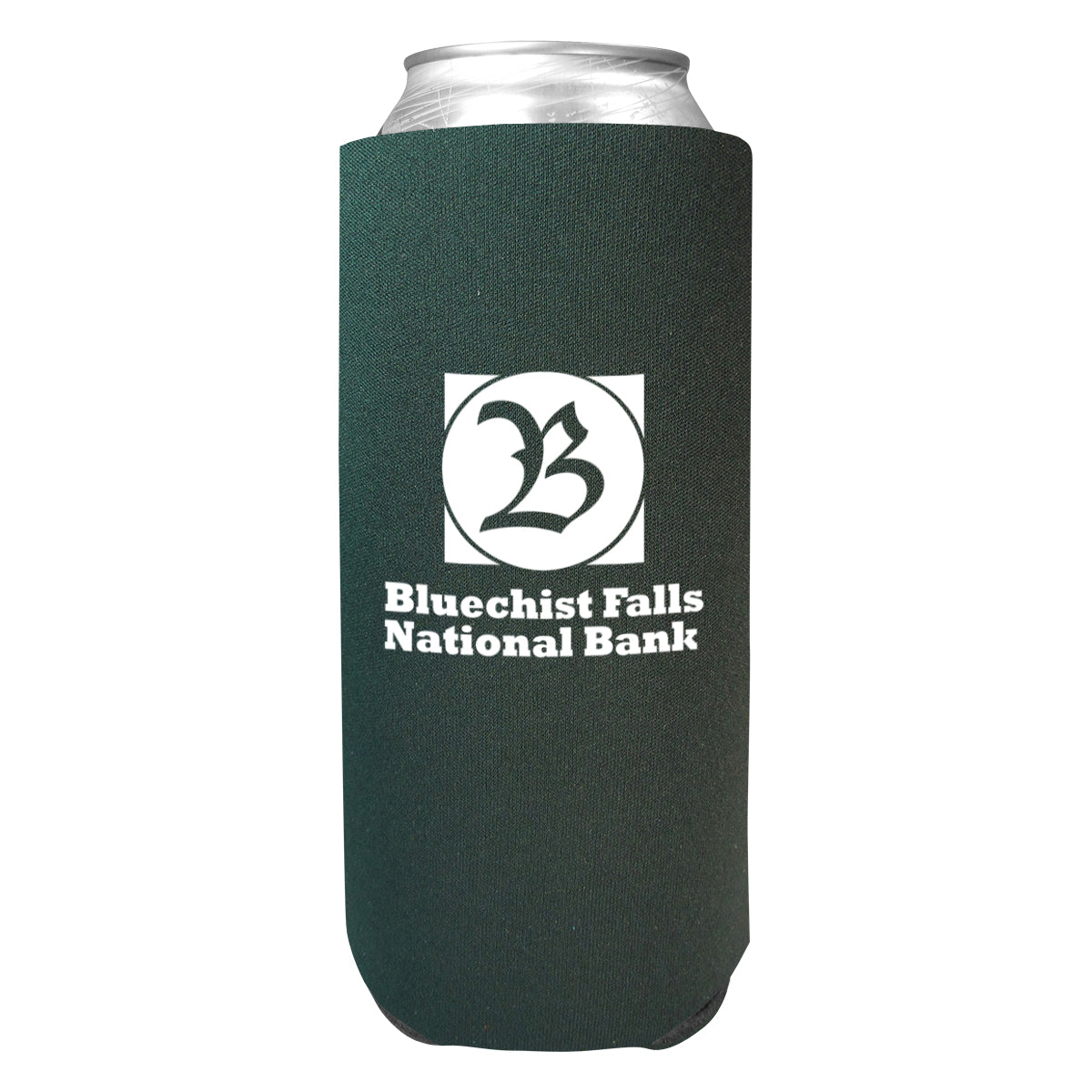 Tall Boy Coolie, 24 oz - Forest - Silk Screen
