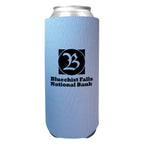 Tall Boy Coolie, 24 oz - Light Blue - Silk Screen