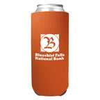 Tall Boy Coolie, 24 oz - Orange - Silk Screen