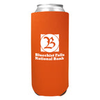 Tall Boy Coolie, 24 oz - Orange - Silk Screen