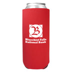 Tall Boy Coolie, 24 oz - Red - Silk Screen