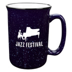 Tall Campfire Mug, 12 oz - Cobalt Blue - Ceramic
