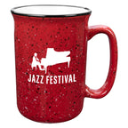 Tall Campfire Mug, 12 oz - Red - Ceramic
