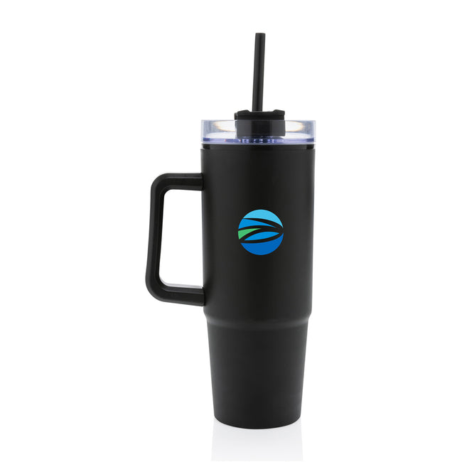 Tana Recycled Plastic Tumbler with Handle, 30.4 oz