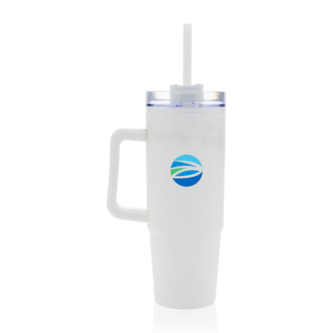 Tana Recycled Plastic Tumbler with Handle, 30.4 oz