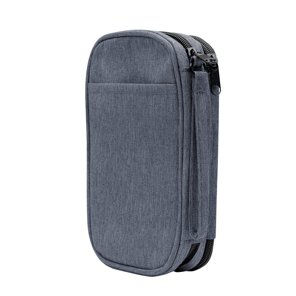 Tandem Tech Travel Organizer in Recycled PET - Angle