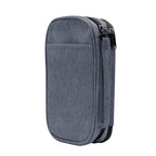 Tandem Tech Travel Organizer in Recycled PET - Navy - Angle