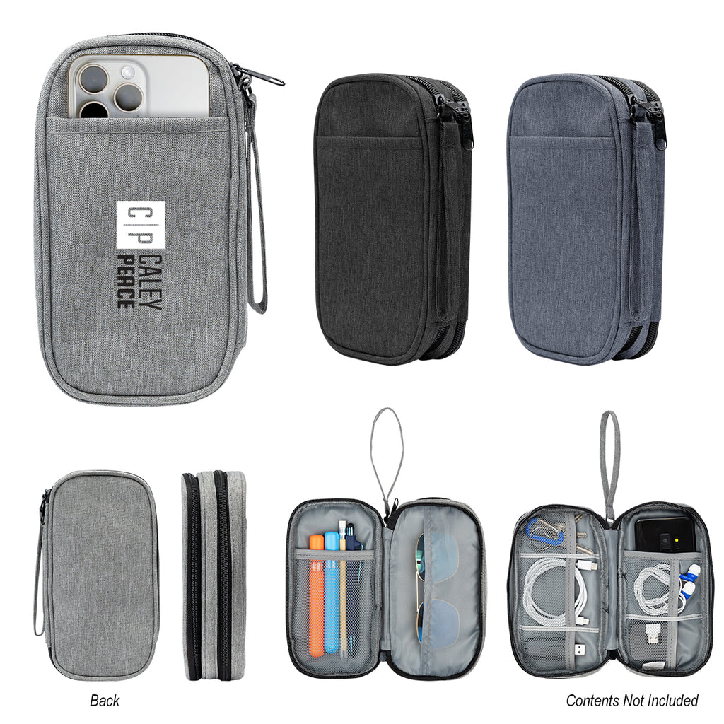 Tandem Tech Travel Organizer in Recycled PET