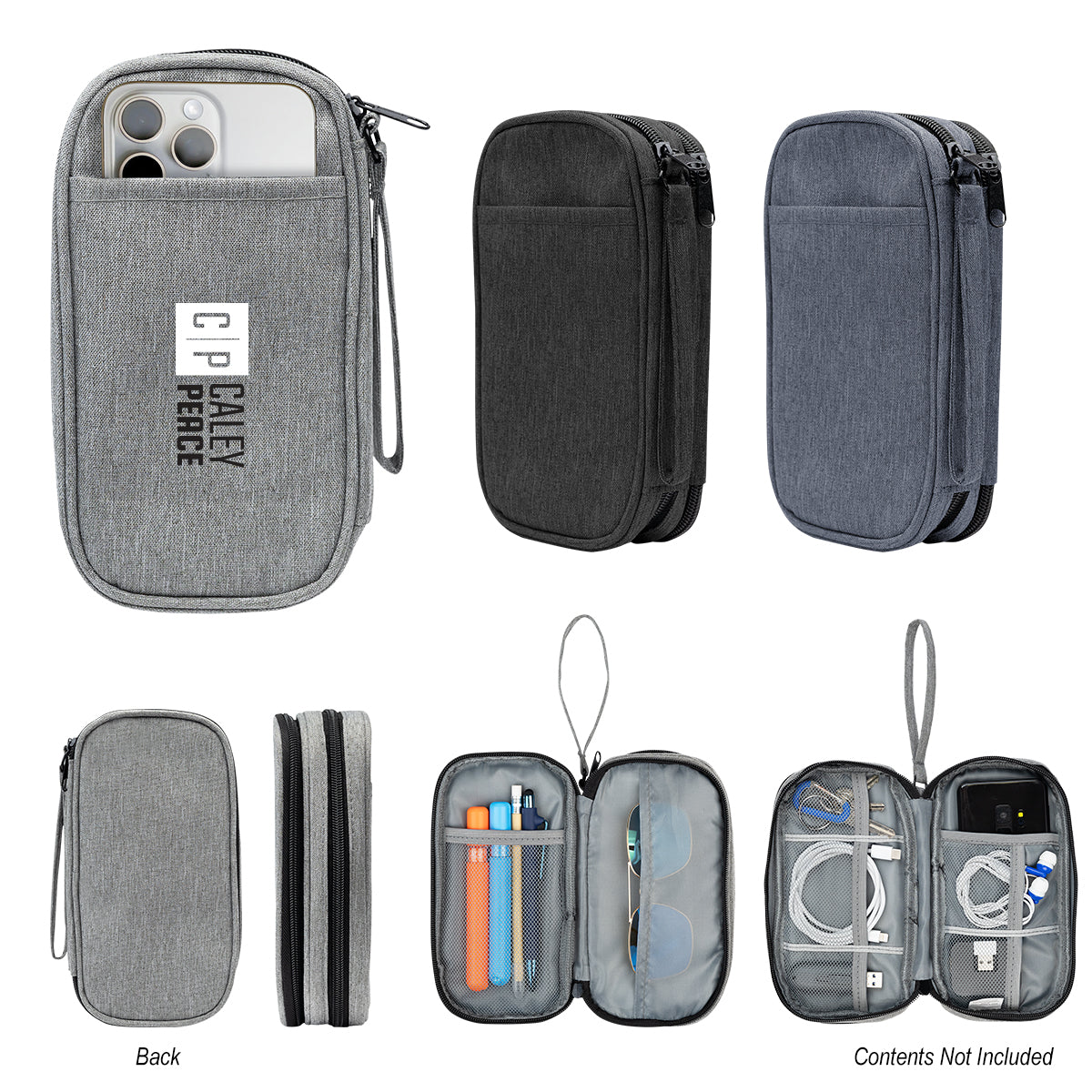 Tandem Tech Travel Organizer in Recycled PET