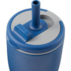 Tango Recycled Tumbler with Handle and Straw, 20 oz - Blue - Detail 2