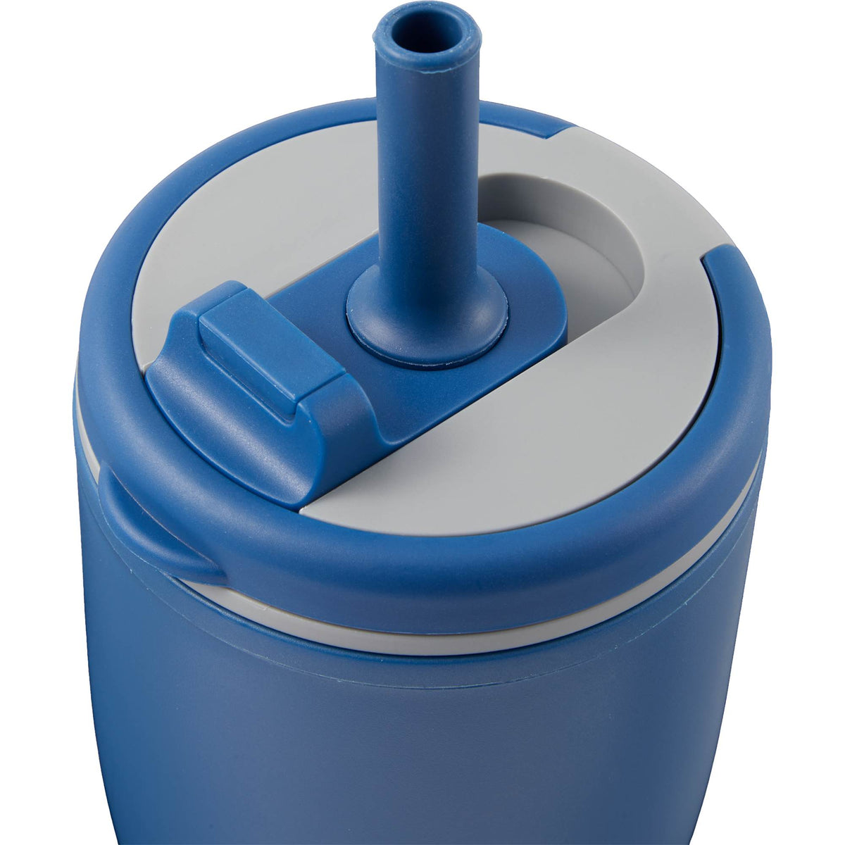 Tango Recycled Tumbler with Handle and Straw, 20 oz - Blue - Detail 2