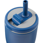 Tango Recycled Tumbler with Handle and Straw, 20 oz - Blue - Detail 3