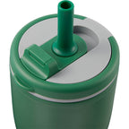Tango Recycled Tumbler with Handle and Straw, 20 oz - Green - Detail 2