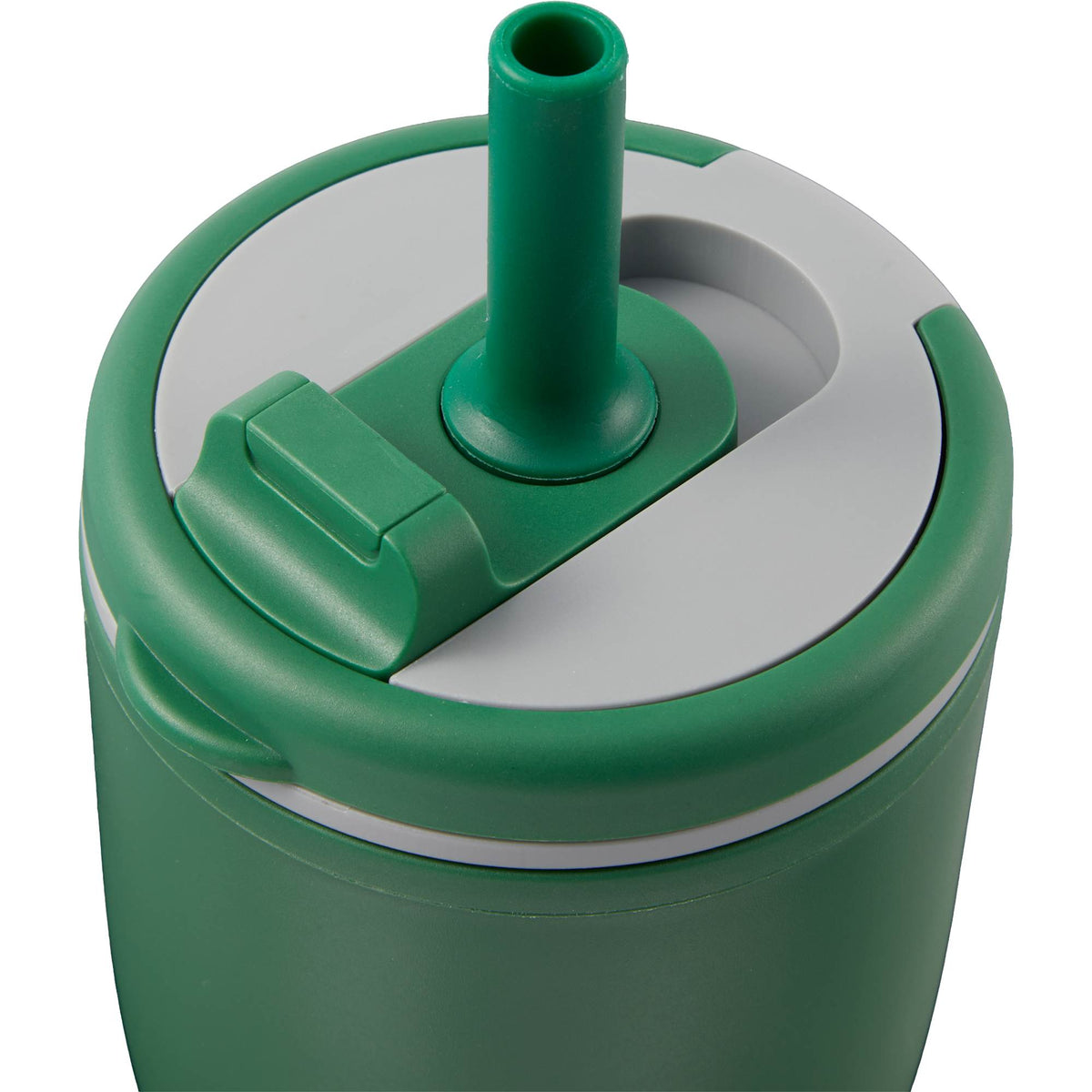 Tango Recycled Tumbler with Handle and Straw, 20 oz - Green - Detail 2