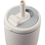 Tango Recycled Tumbler with Handle and Straw, 20 oz - Tan - Detail 2