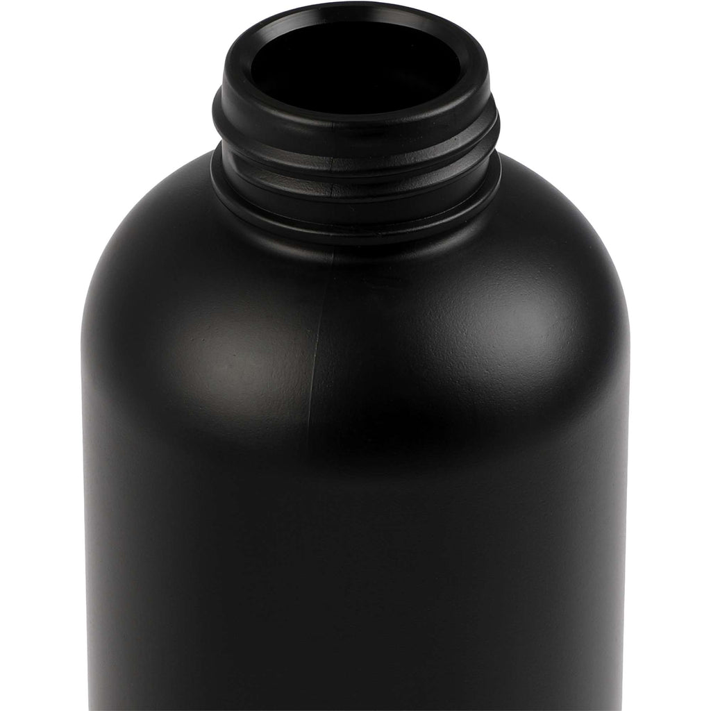 Tania Recycled Bottle with Bamboo Lid and Rope, 26 oz - Black - Detail