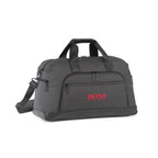 Tanner Travel Duffel with Laptop Compartment - Charcoal Heather-Black - View 1