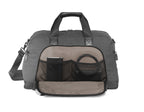 Tanner Travel Duffel with Laptop Compartment - Charcoal Heather-Black - View 2