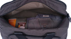 Tanner Travel Duffel with Laptop Compartment - Charcoal Heather-Black - View 3