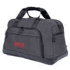 Tanner Travel Duffel with Laptop Compartment - Charcoal Heather-Black - View 4