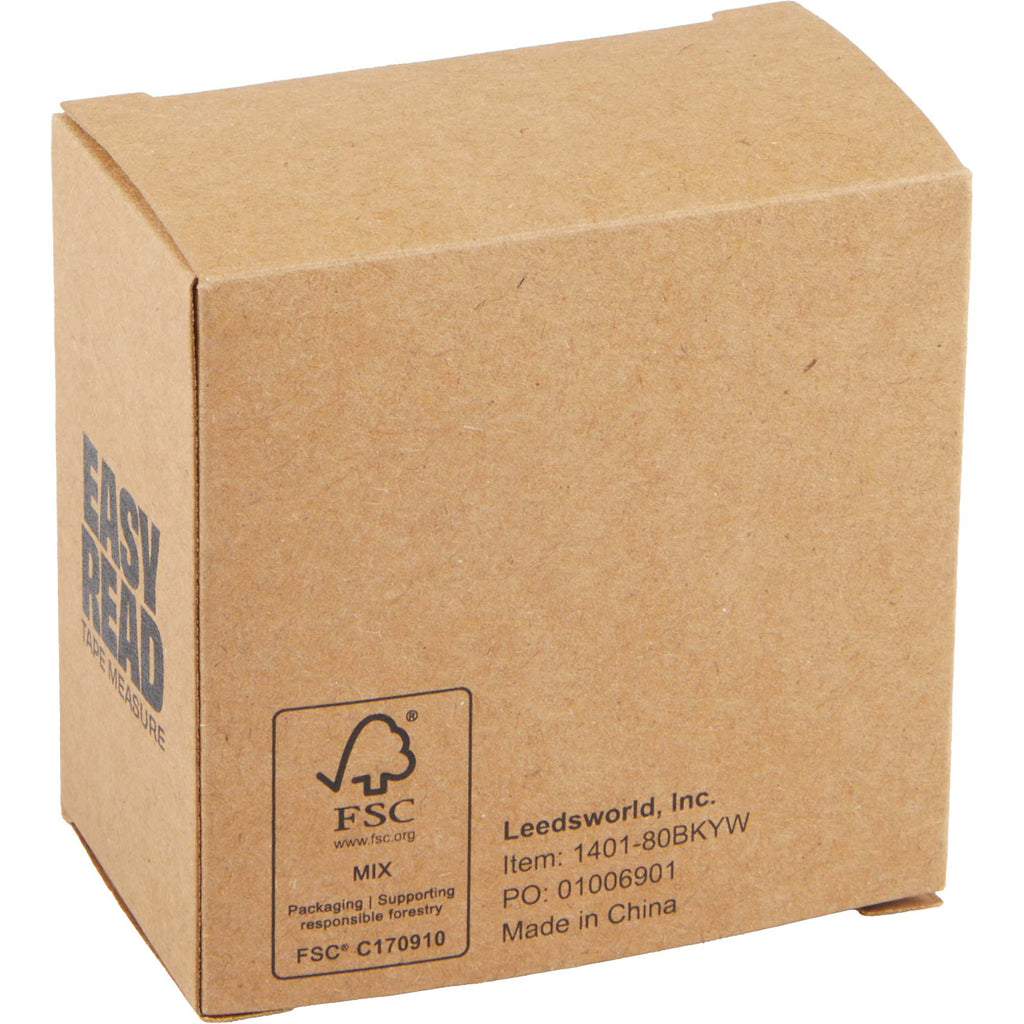 Tape Measure with Easy-Read Window, 10 ft - Black/Yellow - Packaging 2